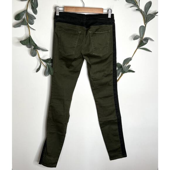 Current/Elliott The Rider Legging in Dark Army LAST CALL - Picture 4 of 6
